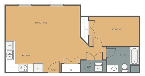 Gramercy Row Floor Plan